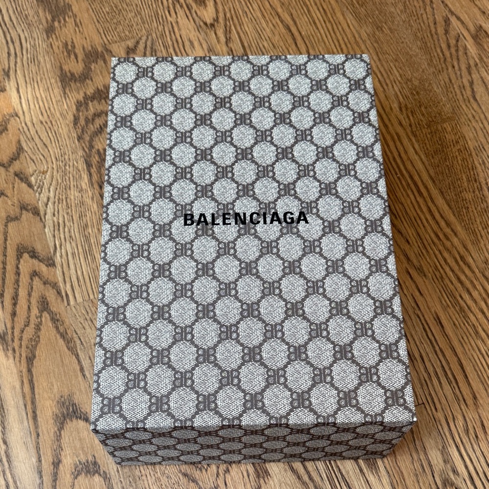 Balenciaga x Gucci Monogrammed Shoe Box